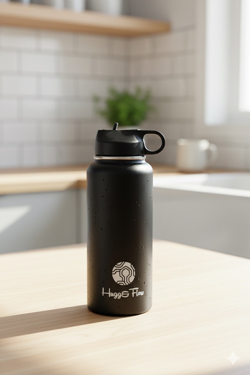 32 oz Wide mouth Insulated Water Bottle